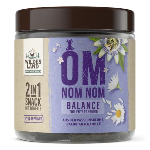 Wildes Land Balance Snack für Hunde – 300 g – Funktionaler Premium-Hundesnack zur Entspannung & Stressreduktion – Mit Baldrian & L-Tryptophan – Getreidefrei, natürliche Zutaten Wildes Land Balance Snack für Hunde – 300 g – Funktionaler Premium-Hundesnack zur Entspannung & Stressreduktion – Mit Baldrian & L-Tryptophan – Getreidefrei, natürliche Zutaten von WILDES LAND