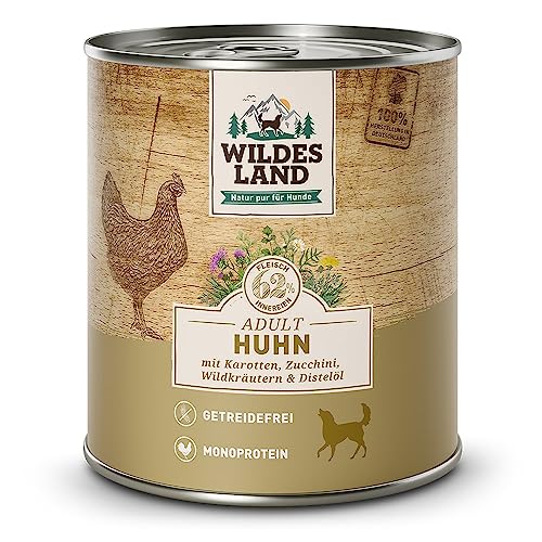 Wildes Land Nassfutter für Hunde, Huhn, 150 g Wildes Land Nassfutter für Hunde, Huhn, 150 g von WILDES LAND