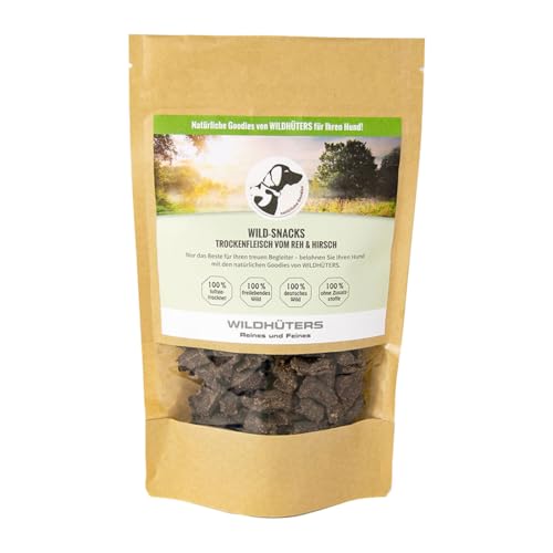 WILDHÜTERS | Hunde-Snack Lütt aus REH- & Hirsch-Trockenfleisch | 100% Wild, naturbelassen, luftgetrocknet, ohne Zusatzstoffe | 150g WILDHÜTERS | Hunde-Snack Lütt aus REH- & Hirsch-Trockenfleisch | 100% Wild, naturbelassen, luftgetrocknet, ohne Zusatzstoffe | 150g von WILDHÜTERS