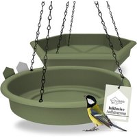 WILDLIFE HOME 2er Set Vogelfutterspender, Grün WILDLIFE HOME 2er Set Vogelfutterspender, Grün von WILDLIFE HOME