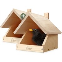 WILDLIFE HOME Nistkasten für Amseln | 2er Set WILDLIFE HOME Nistkasten für Amseln | 2er Set von WILDLIFE HOME