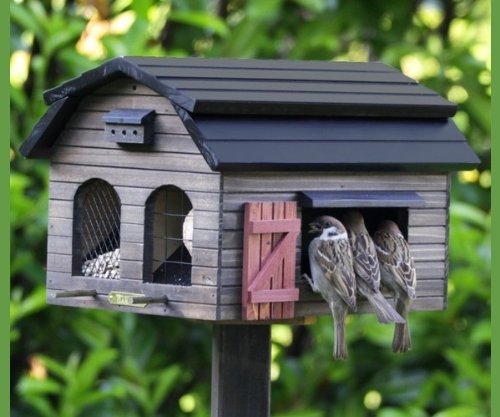 Wildlife Garden Futterscheune braun von WILDLIFEGARDEN