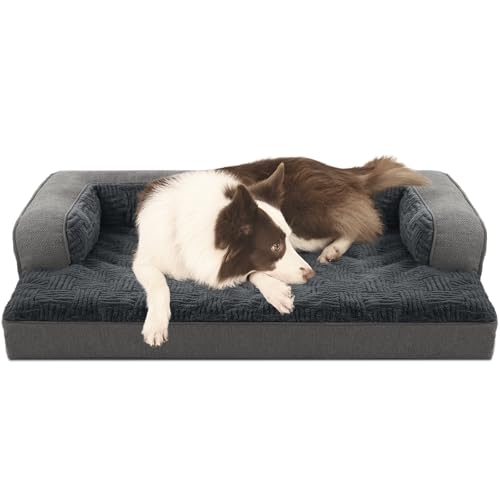 Hundebetten für XLarge, große Hunde, waschbares Hundebett, Sofa mit wasserdichtem Futter und rutschfester Unterseite, orthopädische Schaumstoff-Hundesofa zum Schlafen, Haustierbett, 101,6 x 71,1 cm, Hundebetten für XLarge, große Hunde, waschbares Hundebett, Sofa mit wasserdichtem Futter und rutschfester Unterseite, orthopädische Schaumstoff-Hundesofa zum Schlafen, Haustierbett, 101,6 x 71,1 cm, von WINDRACING