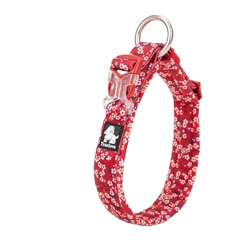 Truelove Blumen-Haustierhalsband, bestes gepolstertes Komfortkissen, Tarnung und sichere, verstellbare Schnalle, Gehen für kleine/mittelgroße/große Hunde, die im Freien laufenTLC5273 Truelove Blumen-Haustierhalsband, bestes gepolstertes Komfortkissen, Tarnung und sichere, verstellbare Schnalle, Gehen für kleine/mittelgroße/große Hunde, die im Freien laufenTLC5273 von WINHYEPET