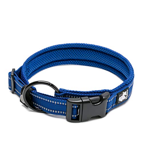 WINHYEPET True Love Hundehalsband Reflektierendes Sandwichfutter NylonWebbing Bequeme und sichere verstellbare Schnalle Praktisch für Outdoor-Sportarten für kleine/mittlere/große Halsringe TLC5011 WINHYEPET True Love Hundehalsband Reflektierendes Sandwichfutter NylonWebbing Bequeme und sichere verstellbare Schnalle Praktisch für Outdoor-Sportarten für kleine/mittlere/große Halsringe TLC5011 von WINHYEPET
