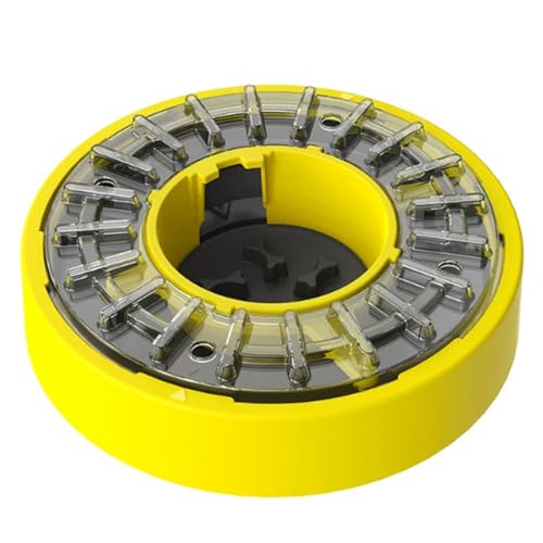 WINIAER Hunde-Puzzle-Spielzeug-Futterspender Drehdeckel Slow Feeder Hundenapf für alle Hunde Puzzle Gehirnspiele Slow Feeder Bowl Puppy Puzzle Spielzeug Halten Sie Hund beschäftigt Hundefutter Schalen von WINIAER