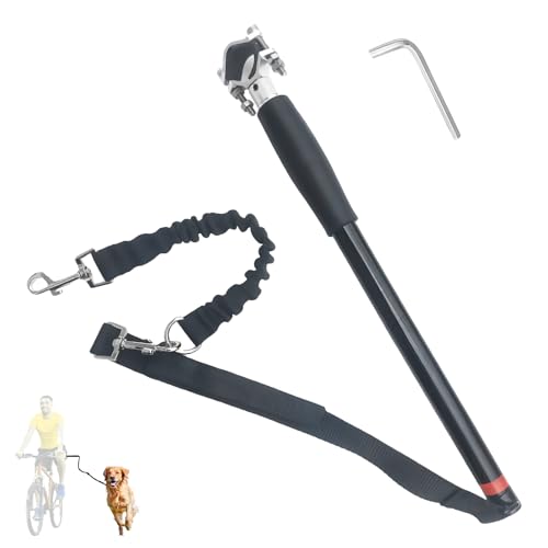 WIYETY Fahrrad Hundeleine: Einziehbare Hundeleine Übungsleine, Hände Frei Fahrrad-Hundeleine, mit Einem Inbusschlüssel und Einer Gummidichtung, Trainingsleine für Training, Radfahren und Outdoor WIYETY Fahrrad Hundeleine: Einziehbare Hundeleine Übungsleine, Hände Frei Fahrrad-Hundeleine, mit Einem Inbusschlüssel und Einer Gummidichtung, Trainingsleine für Training, Radfahren und Outdoor von WIYETY