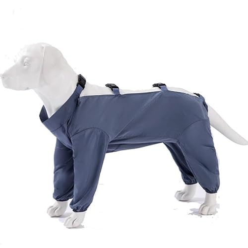 Robuster Hundemantel for Kaltes Wetter – Wind- Und wasserdichte Jacke Mit Verstellbarer Passform for Kleine Und Große Hunde(3XL) von WJJKJH