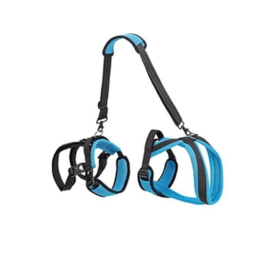 WJJKJH Tragbarer Hunde-Hilfsgurt, Atmungsaktiv, for Haustiere, Hebegurt, Schlinge, Unterstützung, Reparaturfunktion for Behinderte Hunde, Hilfe Bei Der Rehabilitation(Large) von WJJKJH