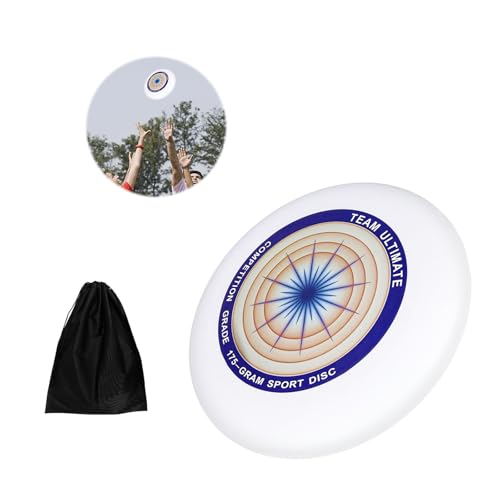 WJUAN Frisbee, Funsport, Multiplayer-Unterhaltung, Profi Frisbee, Blau und Weiß, PE-Material, Ultimate Frisbee, Geeignet für Familienunterhaltung, Outdoor-Sport, professionelle Wettbewerbe WJUAN Frisbee, Funsport, Multiplayer-Unterhaltung, Profi Frisbee, Blau und Weiß, PE-Material, Ultimate Frisbee, Geeignet für Familienunterhaltung, Outdoor-Sport, professionelle Wettbewerbe von WJUAN