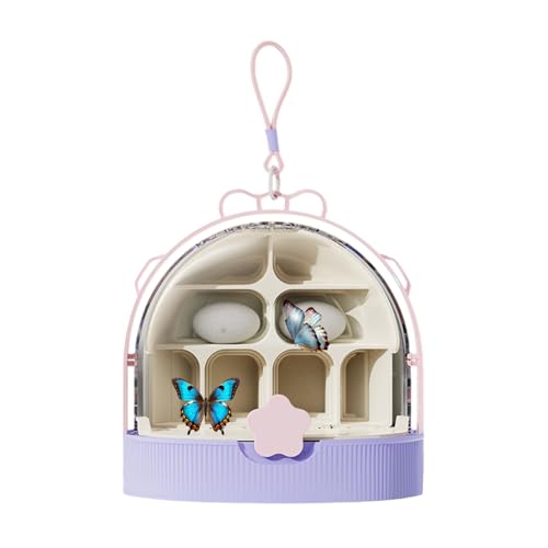 WJnflQN Critter Keeper, Schneckenbeobachtungsbox, Escape-Proof Ventilated Safe Clear Kritter Keeper, Lebensraum für Bildungsreptilien für Hinterhofjagd- und Wissenschaftsklassenzimmerprojekte WJnflQN Critter Keeper, Schneckenbeobachtungsbox, Escape-Proof Ventilated Safe Clear Kritter Keeper, Lebensraum für Bildungsreptilien für Hinterhofjagd- und Wissenschaftsklassenzimmerprojekte von WJnflQN