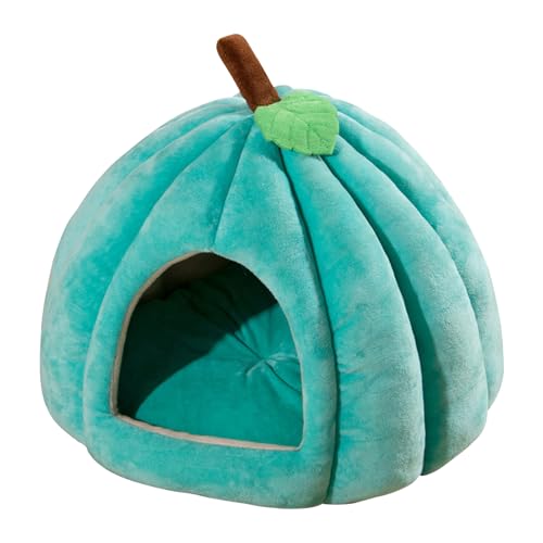 WJnflQN Halloween Katzenbett, Haustierhöhlenbett | Kürbisförmige Hausbetten für Haustierkätzchen,rutschfeste Haustierhöhle für Hauskatzen und kleine Hunde WJnflQN Halloween Katzenbett, Haustierhöhlenbett | Kürbisförmige Hausbetten für Haustierkätzchen,rutschfeste Haustierhöhle für Hauskatzen und kleine Hunde von WJnflQN