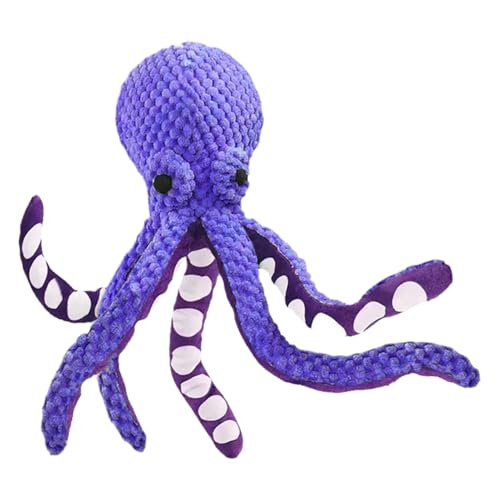 WJnflQN Hundespielzeug Oktopus | Plüschspielzeug Für Hunde,Mit Quietschfunktion Interaktives Kauspiel Für Drinnen Und Draußen WJnflQN Hundespielzeug Oktopus | Plüschspielzeug Für Hunde,Mit Quietschfunktion Interaktives Kauspiel Für Drinnen Und Draußen von WJnflQN