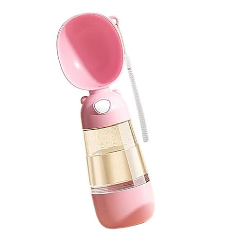 WKabnkn Haltbarkeit Hundewasserflaschen Mit Lagerung Futter Und Wasserbehälter Hunde Für Feuchtigkeit Von Haustier Outdoor Easy Carry Hundezubehör von WKabnkn