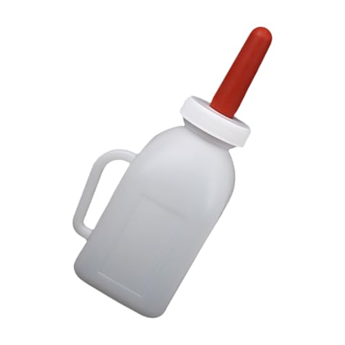 WKabnkn 1-5l Wadenmilchflaschenhalter Mit Ergonomischem Und Silikonnippel Kalb Milchflasche Zur Fütterung Großer Kapazität WKabnkn 1-5l Wadenmilchflaschenhalter Mit Ergonomischem Und Silikonnippel Kalb Milchflasche Zur Fütterung Großer Kapazität von WKabnkn