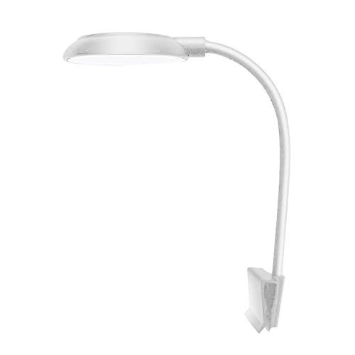 WKabnkn LED Aquarium Light On On Fischtanks Beleuchtung Für Kleine Und Mittlere Fischtanks 5W 360-Grad Rotatable Blend Aquarium LED Klemmlichtbeleuchtung Mit Klemmen Für Clip Clips von WKabnkn