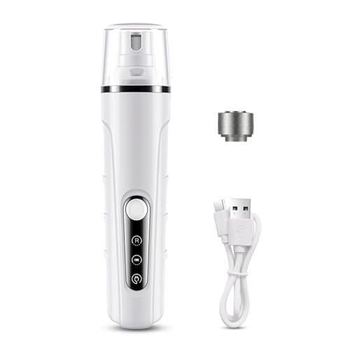 WKabnkn Professionelle Elektrische Haustiernägel Mühle Für Hunde Und Katzen Sichere Schmerzlos Pflege Nach Hause Oder Reisen Mit USB Ladehundnagel Trimmer WKabnkn Professionelle Elektrische Haustiernägel Mühle Für Hunde Und Katzen Sichere Schmerzlos Pflege Nach Hause Oder Reisen Mit USB Ladehundnagel Trimmer von WKabnkn