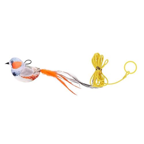 WKabnkn Wie Vogelkatzen Spielzeug Mit Quietschendem Sound Gefiedertes Katzen Bird Toy Für Innenräume Witzige Unterhaltungsversorgung Quietschend WKabnkn Wie Vogelkatzen Spielzeug Mit Quietschendem Sound Gefiedertes Katzen Bird Toy Für Innenräume Witzige Unterhaltungsversorgung Quietschend von WKabnkn