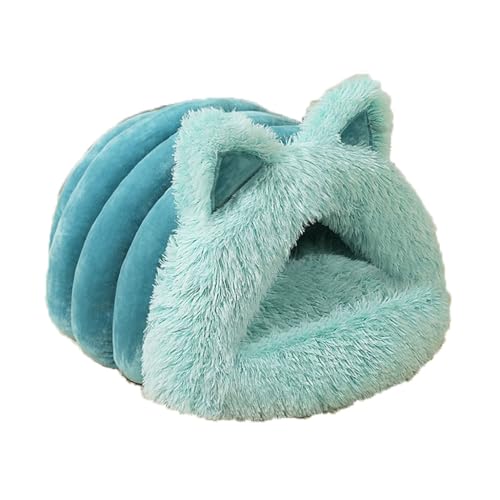 WLCNYL Orthopädisches Hundebett, Katzenhöhlenbett, gemütliches Zelt für Katzen, kleine Hunde und Welpen, dreieckiges Haustierbett mit rutschfester Unterseite für bequemen Schlaf, 60 x 50 x 34 cm WLCNYL Orthopädisches Hundebett, Katzenhöhlenbett, gemütliches Zelt für Katzen, kleine Hunde und Welpen, dreieckiges Haustierbett mit rutschfester Unterseite für bequemen Schlaf, 60 x 50 x 34 cm von WLCNYL