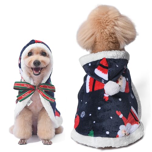 Hund Weihnachten Outfit, Weihnachten Kleidung für Hundekostüme,Weihnachtsartikel für Haustiere, Hund Hoodie Weihnachten, Weihnachts Katzenkostüm, Hoodie Mantel für kleine mittelgroße Welpen, L Hund Weihnachten Outfit, Weihnachten Kleidung für Hundekostüme,Weihnachtsartikel für Haustiere, Hund Hoodie Weihnachten, Weihnachts Katzenkostüm, Hoodie Mantel für kleine mittelgroße Welpen, L von WLICCHS