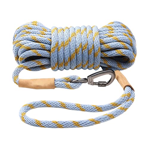 WLNEXT Lange Hundeleine für sichere Outdoor-Aktivitäten, rutscht frei für große Rassen, Leine für Hundebesitzer, professionelles Trainingszubehör WLNEXT Lange Hundeleine für sichere Outdoor-Aktivitäten, rutscht frei für große Rassen, Leine für Hundebesitzer, professionelles Trainingszubehör von WLNEXT