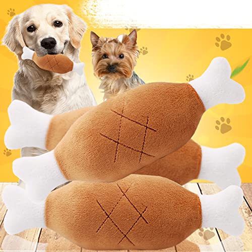1 Stück Plüsch Squeaky Bone Hundespielzeug Bissfestes sauberes Hundekauen Welpen Trainingsspielzeug Weiche Banane Karotten Und Gemüse Heimtierbedarf von WLTY