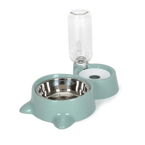 Blauer Haustier-Hundekatzennapf-Brunnen-automatischer Futter-Wasser-Zufuhrbehälter for Katzen-Hunde, die Haustierartikel Trinken Katzennapf von WLTYSM