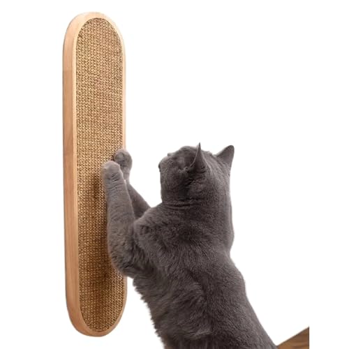 Kratzbretter Katze Matte Katzenkratzbrett for Aufhängen an der Wand, verschleißfest, splitterfrei, vertikaler Schleifklauenpfosten, Katzenzubehör (Color : 45CMX16CM) von WLTYSM