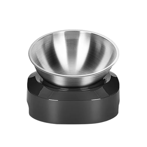 rutschfeste Edelstahl-Haustier-Hundekatzen-Doppelnäpfe, verstellbare, rutschfeste Futter- und Wassernapf-Futterstation for Haustiere, die den Katzennapf zu Hause füttern Katzennapf (Color : Single BO rutschfeste Edelstahl-Haustier-Hundekatzen-Doppelnäpfe, verstellbare, rutschfeste Futter- und Wassernapf-Futterstation for Haustiere, die den Katzennapf zu Hause füttern Katzennapf (Color : Single BO von WLTYSM