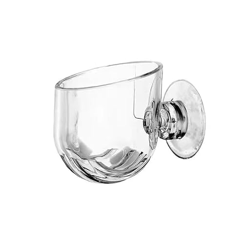 1 x ovaler Aquarium-Pflanzenhalter – Kristallglas-Wasserpflanzentopf, Aquarium-Pflanzgefäß, rote Garnelen, lebende Pflanzen, Aquarium-Glashalter von WLngtv
