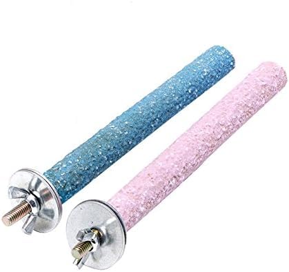 1 x zufällige Vogel-Sitzstange, Spielzeug, Holz, Papageien-Sitzstange, Schleifkrallenstäbchen, geschliffene Oberfläche, Käfigspielzeug für Sittiche, Finken, Sittiche, Spielzeug 1 x zufällige Vogel-Sitzstange, Spielzeug, Holz, Papageien-Sitzstange, Schleifkrallenstäbchen, geschliffene Oberfläche, Käfigspielzeug für Sittiche, Finken, Sittiche, Spielzeug von WLngtv