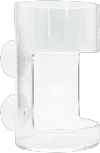 Clear Betta Fish Feeder - Fischfutterröhre, Futterröhrchen Garnelen-Futterstation | Garnelen-Futterschale, Betta Feeder mit Saugnapf, Transparent Aquarium Feeder Bird Feeder Fish Tank Zubehör für Clear Betta Fish Feeder - Fischfutterröhre, Futterröhrchen Garnelen-Futterstation | Garnelen-Futterschale, Betta Feeder mit Saugnapf, Transparent Aquarium Feeder Bird Feeder Fish Tank Zubehör für von WLngtv