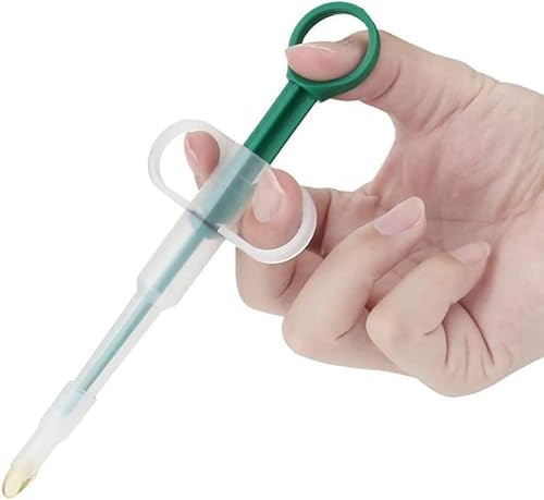 WLngtv Grüner Medizin-Futterspender für Haustiere, Pillenpistolen für Hund und Katze, Haustier-Medizin-Futterspender für Kleintiere, Katzentablette, weiche Spritze, Doppelfutter, Medizin, Wasser, WLngtv Grüner Medizin-Futterspender für Haustiere, Pillenpistolen für Hund und Katze, Haustier-Medizin-Futterspender für Kleintiere, Katzentablette, weiche Spritze, Doppelfutter, Medizin, Wasser, von WLngtv