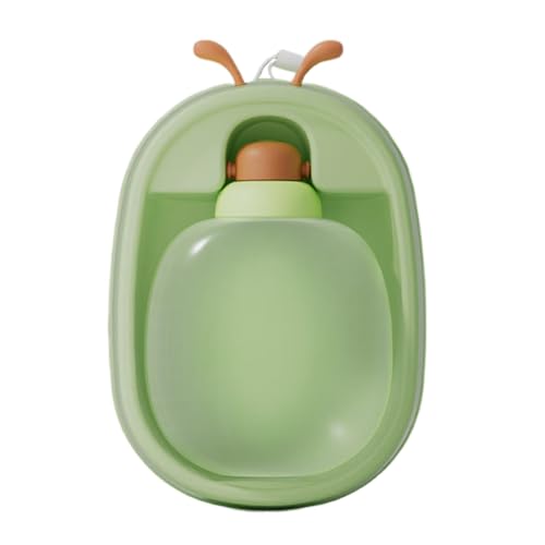 500 ml tragbarer Hundwasserflaschenhundwasserspender for Haustiere im Freien (grün) von WMFASBAG