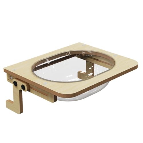 Hölzerne Katze Hängematte Wandmontierte transparent Hölzerne Katze Hängematte Wandmontierte transparent von WMFASBAG