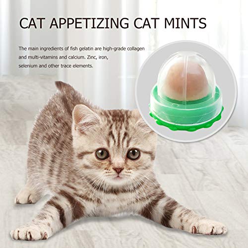 Katze, Katzenminze, leckt Kandiszucker, 3 x 3 cm, sicheres, gesundes Kätzchen-Kauspielzeug for Kätzchen-Ernährung, Fischgel, Energieball-Snack Katze, Katzenminze, leckt Kandiszucker, 3 x 3 cm, sicheres, gesundes Kätzchen-Kauspielzeug for Kätzchen-Ernährung, Fischgel, Energieball-Snack von WMFASBAG