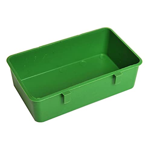 Multifunktionaler Vogelfutter-Futterbecher, Kunststoff-Hängeschüssel, Vogelbadbecken, Papageien-Badeschüssel for Papageienvögel von WMFASBAG