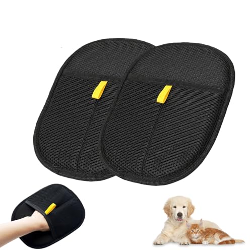 WMFASBAG 2pcs Haustierhaarentfernerhandschuhe doppelseitige antistatische Handschuhe wiederverwendbares Haustierfellentfernung for Hund & Katze WMFASBAG 2pcs Haustierhaarentfernerhandschuhe doppelseitige antistatische Handschuhe wiederverwendbares Haustierfellentfernung for Hund & Katze von WMFASBAG