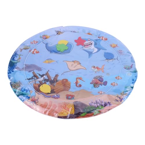 WMFASBAG Extra Dicke Aqua interaktive Katzenspiele Matte schwimmende Fischkatze Spielzeug Katzen Wasser sensorisch Playmat gelangweilte Haustiere Tiere Katickerspielzeug for fließende Wasserspaß von WMFASBAG