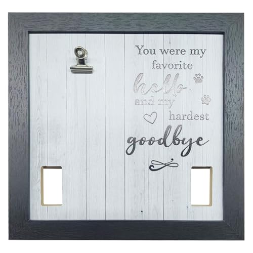 WMFASBAG Hundegedämmerung Bilderrahmen mit Halterhalterhalter Bilderrahmen Haustier Gedenkrahmen for Hunde Katzen WMFASBAG Hundegedämmerung Bilderrahmen mit Halterhalterhalter Bilderrahmen Haustier Gedenkrahmen for Hunde Katzen von WMFASBAG