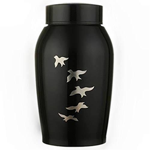 WMPRTT Haustier Katze Hund Vogel Kaninchen Urnen Kleintiere Feuerbestattung Urne/Sarg (500ML Bird1) von WMPRTT