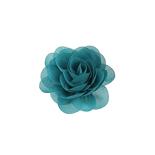 WNDUOKXH Hundehalsband Blumen Bequemes Tragen Perle Chiffon Katze Fliege Gummiband Auffälliger Haustierbedarf Halsschmuck, vintage blau von WNDUOKXH