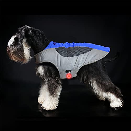 Hundemantel, warme Winterjacke, Sportkleidung, Skianzug für Hunde, geeignet für Sport im Freien, Weste mit LED-Licht, geeignet für kleine mittelgroße und große Hunde Hundemantel, warme Winterjacke, Sportkleidung, Skianzug für Hunde, geeignet für Sport im Freien, Weste mit LED-Licht, geeignet für kleine mittelgroße und große Hunde von WNING
