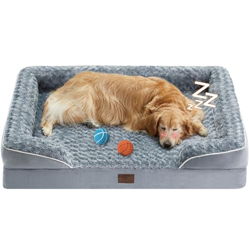 WNPETHOME XXLarge Hundebett – waschbar, wasserdicht und rutschfest, orthopädische Eischaum-Couch für XXL-Hunde von WNPETHOME