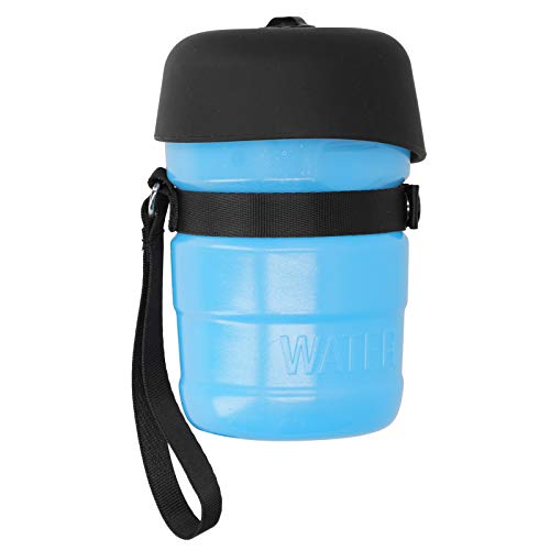WNSC Trinkflasche für Haustiere, Hochleistungs-Wasserflasche für Hunde, Anti-Vibrations-Bissbeständigkeit Haustier für Hunde(Blue) von WNSC