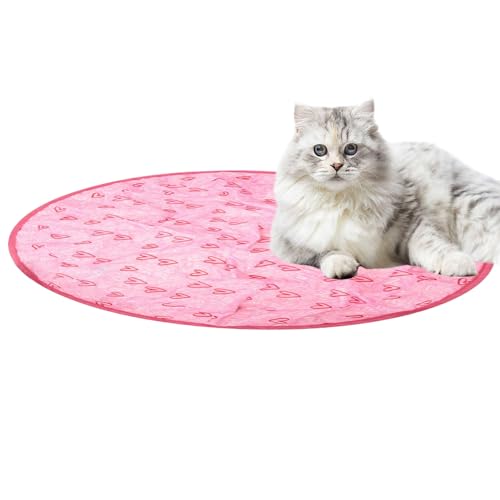 Jagdball für Katzen, interaktive Jagdmatte, Kätzchen, interaktives Spielzeug, Linderung von Langeweile, Katzenspielzeug, interaktives Spielzeug für Jagd, geistige körperliche Übung, Puzzle-Spielzeug von WOBBLO