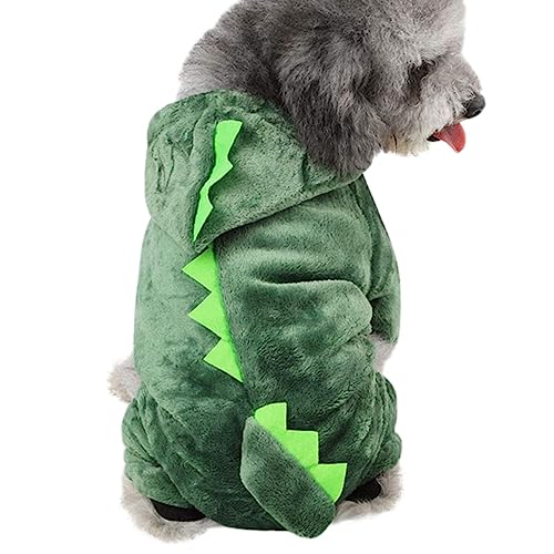 WOBBLO Dinosaurier-Hundekostüme | Verkleiden Sie sich als Tiger- oder Dinosaurier-Cosplay-Zubehör – Katzen-Cosplay-Kostüme, Halloween-Partyzubehör, auch erhältlich für von WOBBLO