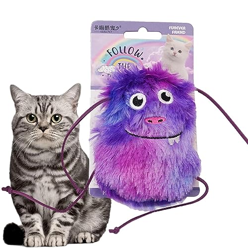 WOBBLO Katzenspielzeug Katzenminze mit Fell, Spielzeug aus Plüsch, Cartoon, Katzenspielzeug für Katzen, Zubehör für Kätzchen für Interaktion und Linderung von Langeweile WOBBLO Katzenspielzeug Katzenminze mit Fell, Spielzeug aus Plüsch, Cartoon, Katzenspielzeug für Katzen, Zubehör für Kätzchen für Interaktion und Linderung von Langeweile von WOBBLO