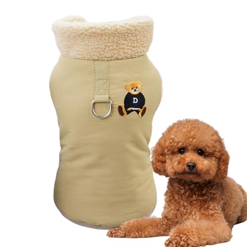 Warmer Hundemantel | Winterpullover aus Baumwolle – bequemer Overall für kleine, mittlere und große Hunde Wobblo von WOBBLO