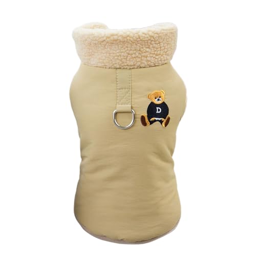 Winterkleidung für Hunde | Winterjacke aus Baumwolle – Wintermantel für Hunde, Hundebekleidung, Wintermäntel für kaltes Wetter, bequeme Schneejacke, Weste Wobblo von WOBBLO